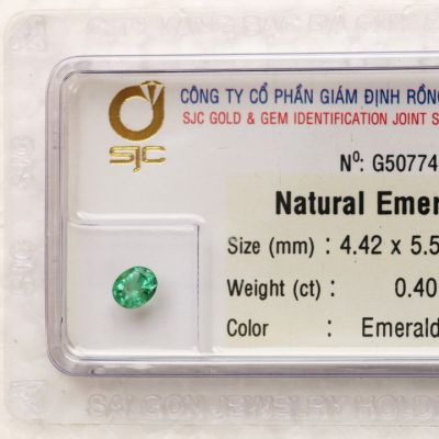 Đá emerald ngọc lục bảo NLB0.4