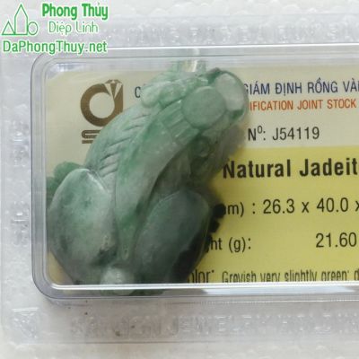 Tỳ Hưu phong thuỷ ngọc phỉ thuỷ J54119