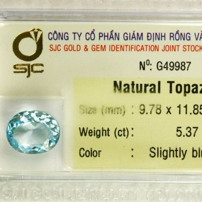 Viên đá topaz hoàng ngọc PAZ5.37