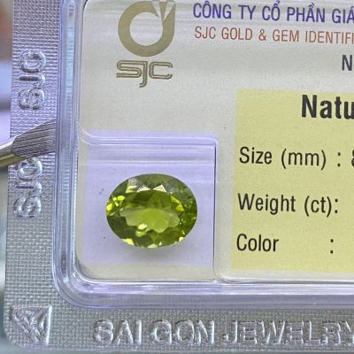 Viên đá peridot ngọc olivin G88874