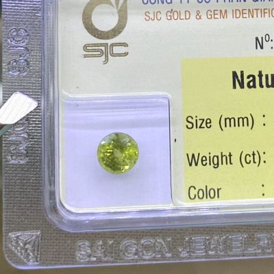 Viên đá peridot ngọc olivin G88877