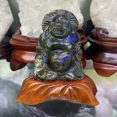 Tượng đá xà cừ Labradorite 3