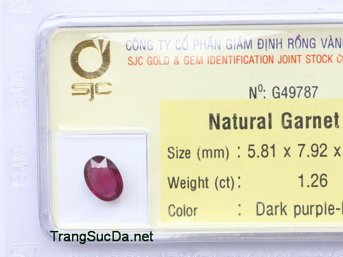 Da garnet ngoc hong luu