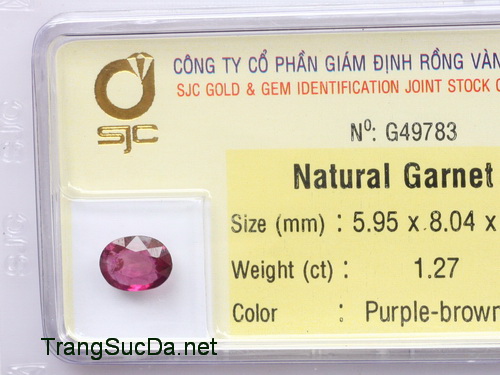 Da garnet ngoc hong luu