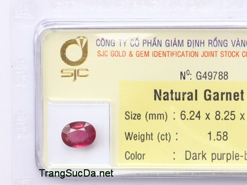 Da garnet ngoc hong luu