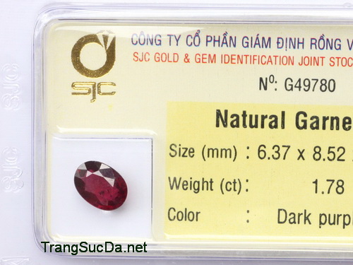 Da garnet ngoc hong luu