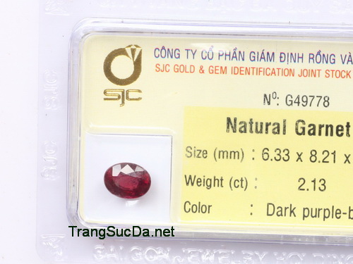 Da garnet ngoc hong luu