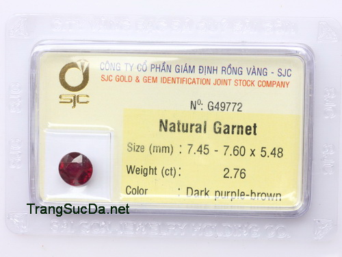 Da garnet ngoc hong luu