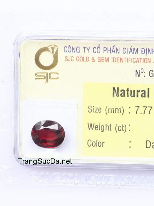 Da garnet ngoc hong luu