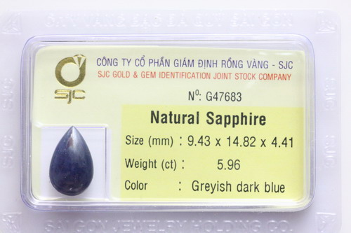 Sapphire xanh