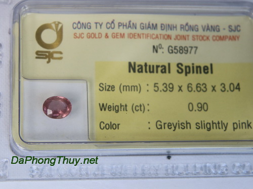 Da quy spinel hong