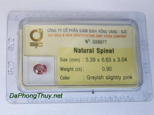 Da quy spinel hong