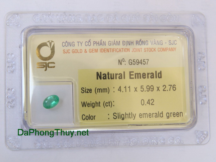 Da emerald ngoc luc bao